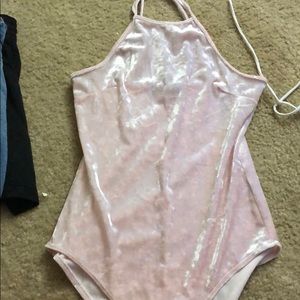 velvet bodysuit